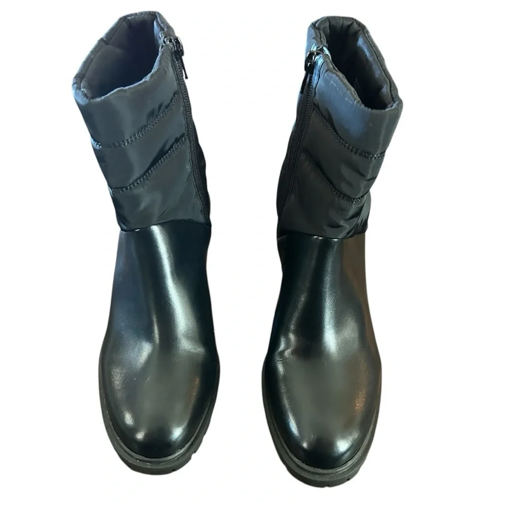 Alfani Women's Belcalise Black Puffer Booties NWT Size 7.5